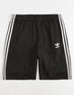 ADIDAS 3 Stripes Black Mens Sweat Shorts image number 1