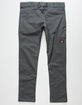 DICKIES Twill Double Knee Mens Charcoal Pants image number 2