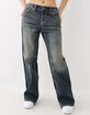 TRUE RELIGION Bobbi Big T Womens Baggy Jeans image number 2