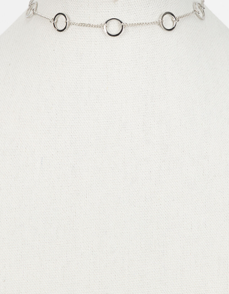 FULL TILT 3 Pack Heart & Circle Choker Set image number 2