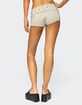 EDIKTED Studded Foldover Micro Shorts image number 5