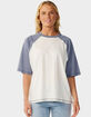 RIP CURL Classic Womens Boxy Raglan Tee image number 1