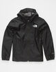 THE NORTH FACE Zipline Girls Black Rain Jacket image number 1
