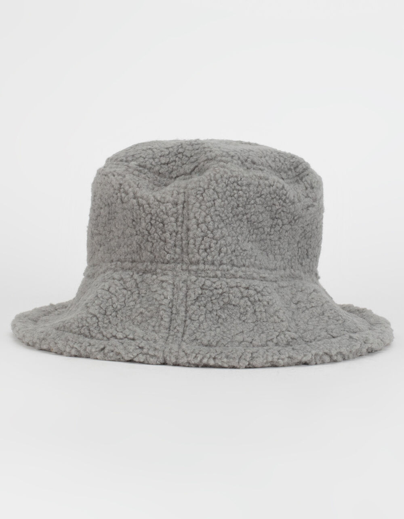 Reversible Plaid/Sherpa Bucket Hat image number 1