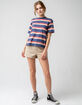 DICKIES Striped Tombo Womens Tee image number 4