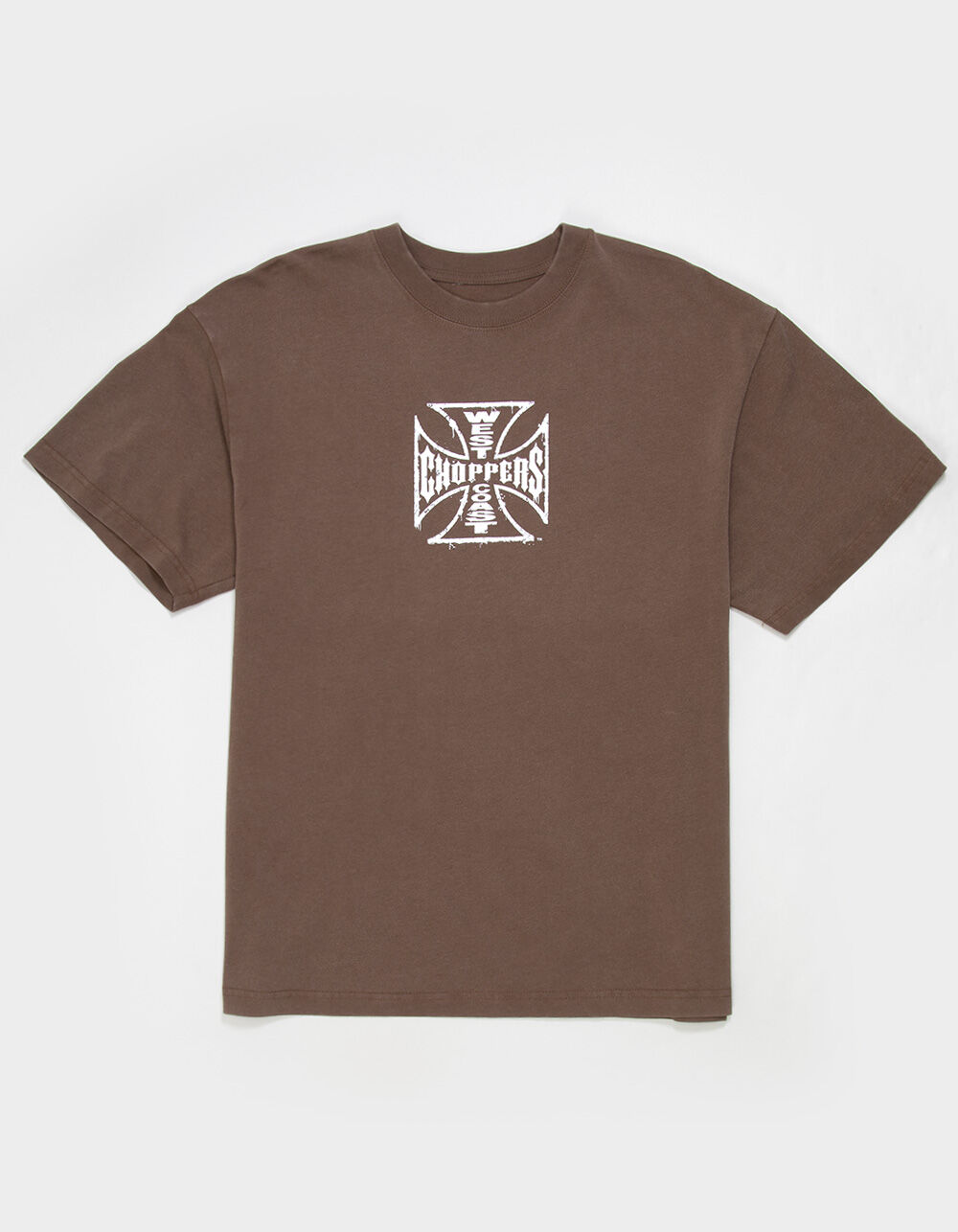 WEST COAST CHOPPERS Core Logo Mens Tee - BROWN - L | Tillys