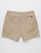 RSQ Mens Twill Pull On Shorts image number 2