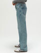 RSQ Womens Heart Breaker Loose Straight Jeans image number 4