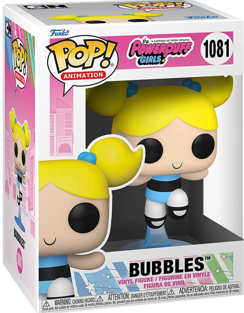 FUNKO POP Powerpuff Girls Bubbles Vinyl Figure image number 1