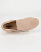SODA Platform Womens Tan Slip-On Shoes image number 3