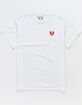 RIOT SOCIETY Broken Heart Mens Tee image number 1