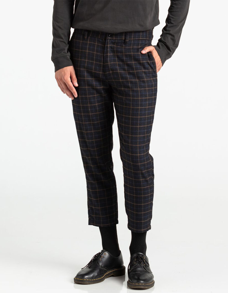 BANKS JOURNAL Downtown Check Mens Plaid Pants image number 1