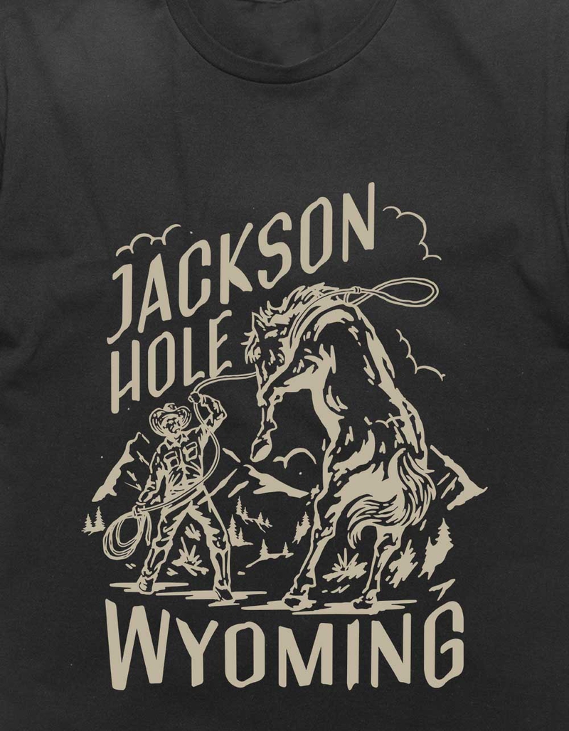 WYOMING Jackson Hole Lasso Unisex Tee image number 1