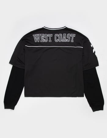 RSQ Mens Mesh Long Sleeve 2fer Boxy Jersey Alternative Image