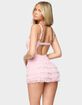 EDIKTED Lacey Ruffled Romper image number 3