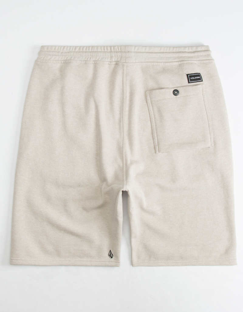 VOLCOM Rainmaker Oatmeal Mens Sweat Shorts image number 1