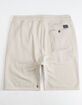 VOLCOM Rainmaker Oatmeal Mens Sweat Shorts image number 2