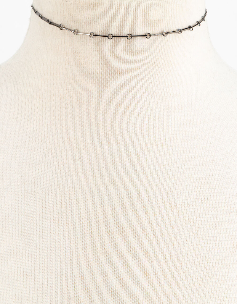 FULL TILT 5 Piece Velvet & Triangle Chokers image number 5