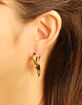 DO EVERYTHING IN LOVE Gold Dipped Angel Wings Post Earrings image number 2