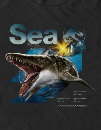 JURASSIC WORLD REBIRTH Mosasaurus Sea Unisex Tee Alternative Image