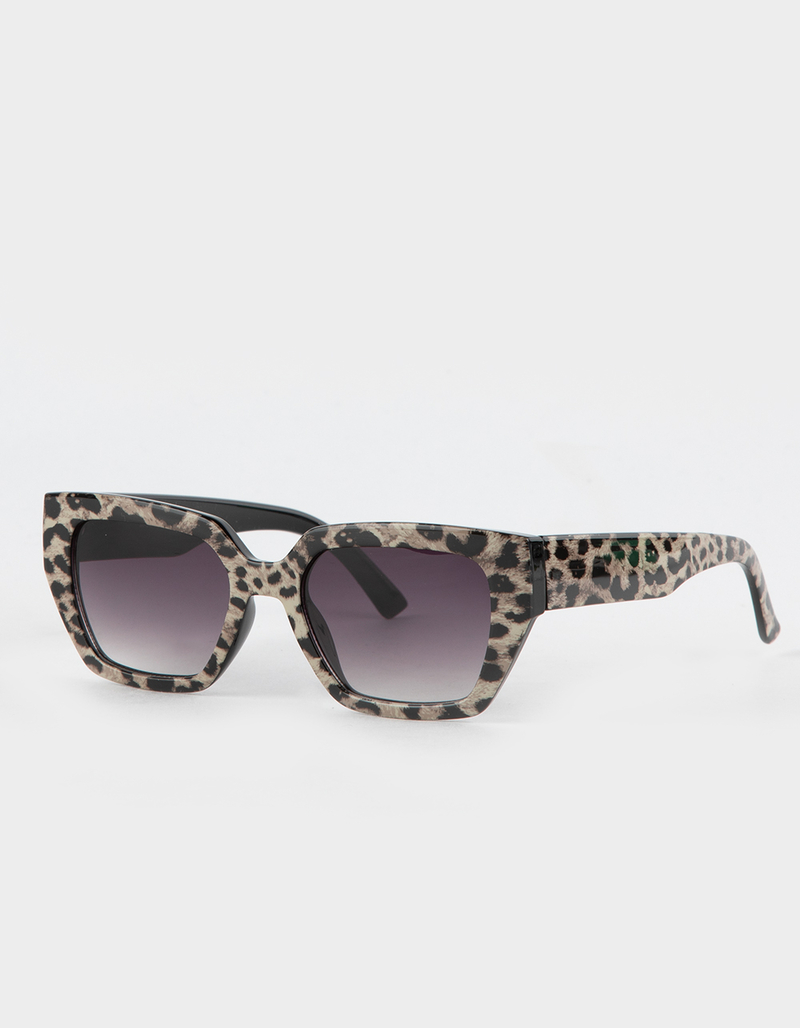RSQ Leopard Cat Eye Sunglasses image number 0