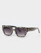 RSQ Leopard Cat Eye Sunglasses image number 1