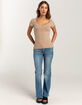 GUESS Eco Karlee Womens Henley Tee image number 5