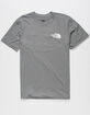 THE NORTH FACE Box NSE Navy Ink Mens Tee image number 2