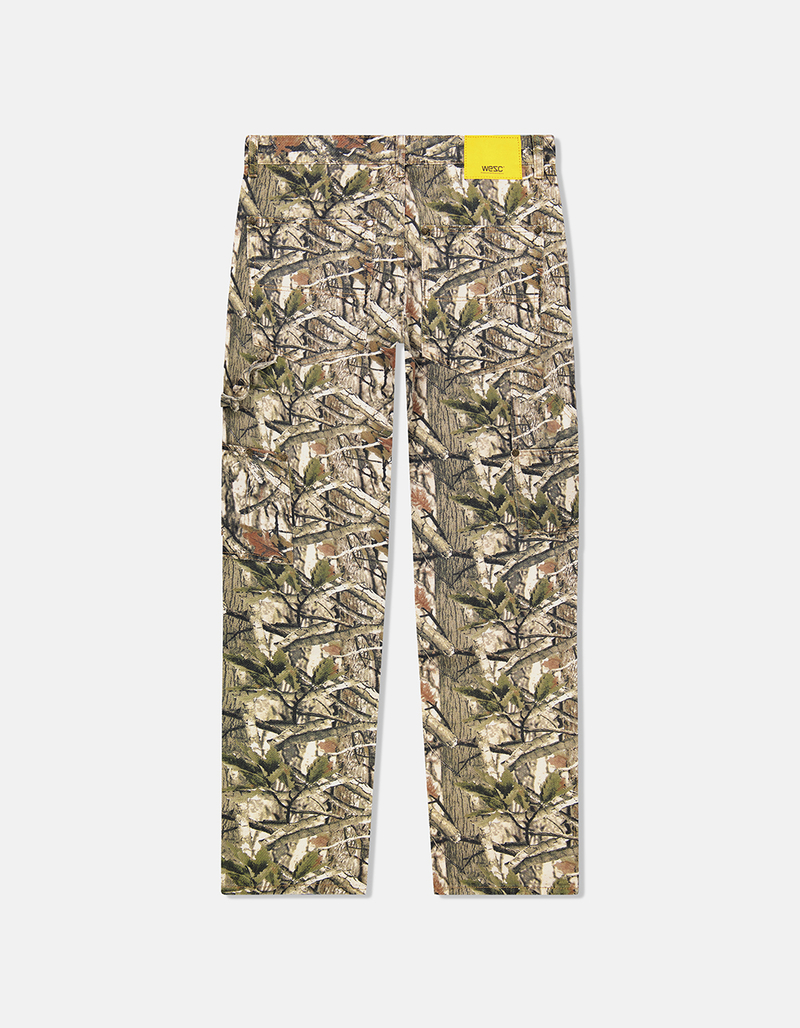 WESC Forest Camo Mens Carpenter Pants image number 1