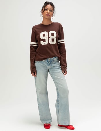 BDG Urban Outfitters Sporty 98 Womens Long Sleeve Relaxed Tee Alternative Image