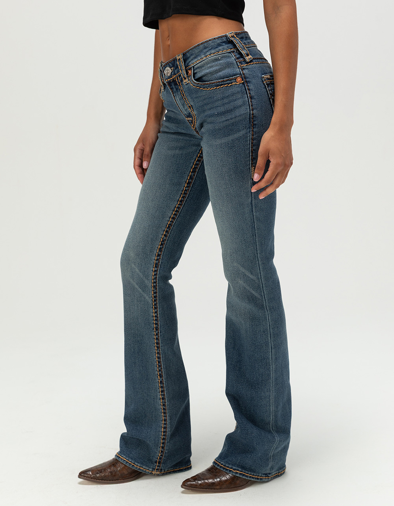 TRUE RELIGION Becca Mid Rise Super T Womens Bootcut Jeans image number 4