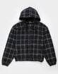RSQ Mens Hooded Plaid Jacket RSQ Mens Hooded Plaid Jacket