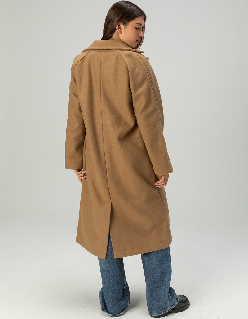 BRIXTON Lennox Womens Stretch Felted Coat image number 2
