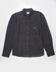 OBEY Bigwig Knox Mens Long Sleeve Button Up Shirt image number 1