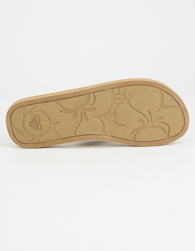 ROXY Porto II Blue Womens Sandals image number 4