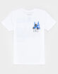 PLEASANT GETAWAY Blue Spray Paint Boys Tee image number 2