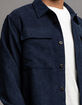 RSQ Mens Oversized Corduroy Button Up Shirt image number 3