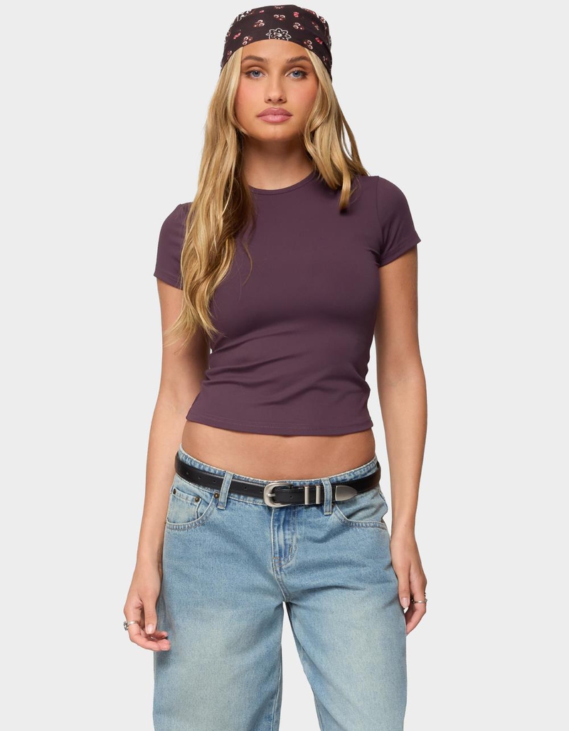 EDIKTED Tay Short Sleeve Top image number 0