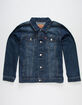 LEVI'S Denim Trucker Dark Denim Boys Jacket image number 1