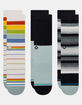 STANCE 3 Pack Badwater Mens Crew Socks image number 1