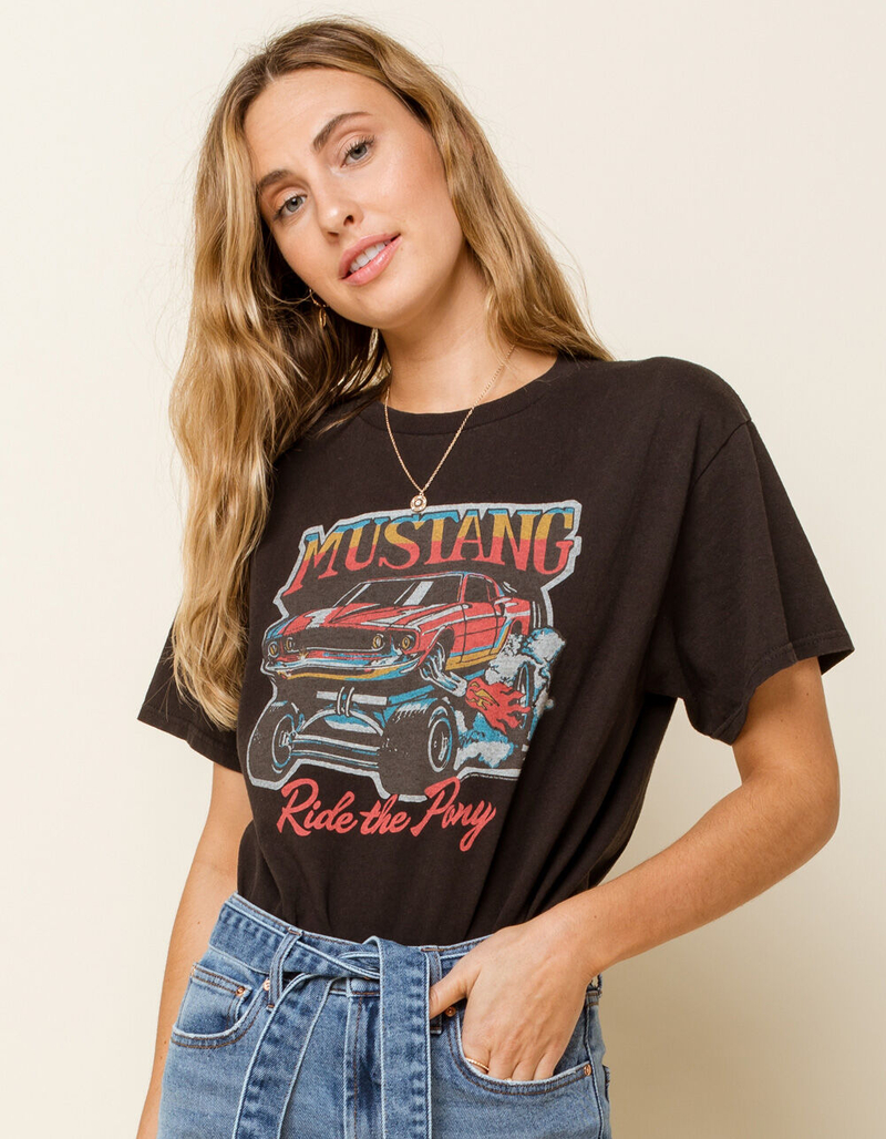 JUNK FOOD Mustang Womens Tee image number 0