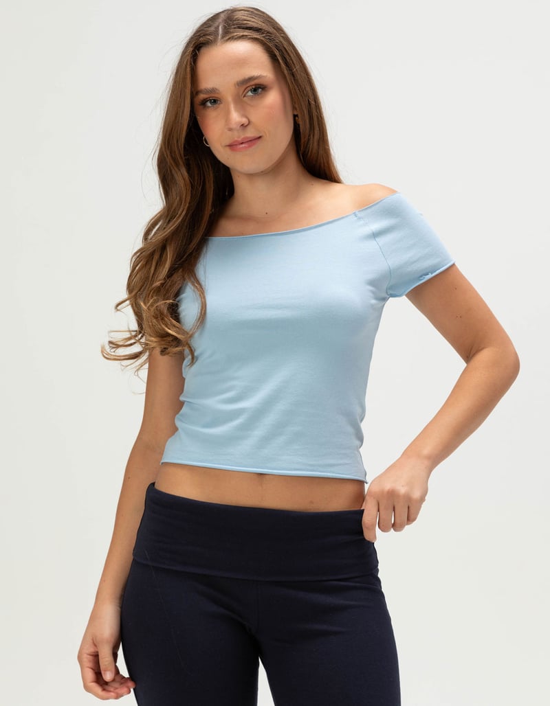 TILLYS Raw Edge Womens Tee image number 0