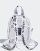 ADIDAS Originals Clear White Mini Backpack image number 3