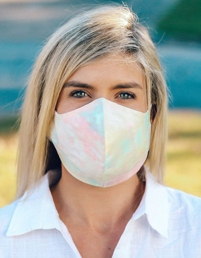 PURA VIDA Tie Dye Fashion Face Mask image number 2