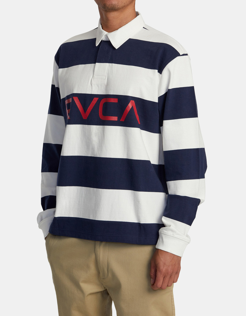 RVCA Big RVCA Mens Rugby Shirt image number 2