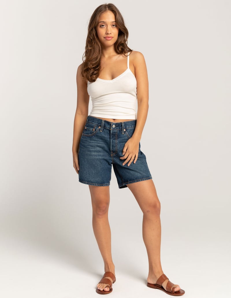 TILLYS Lace Trim Womens Cami image number 1