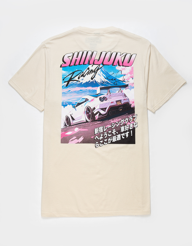 PLEASANT GETAWAY Shinjuku Racing Mens Tee image number 0