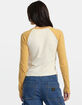 RVCA Workerwear Womens Raglan Tee image number 5