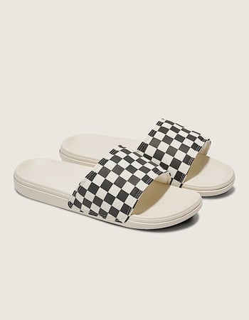 VANS La Costa Checkerboard Womens Slide Sandals Alternative Image
