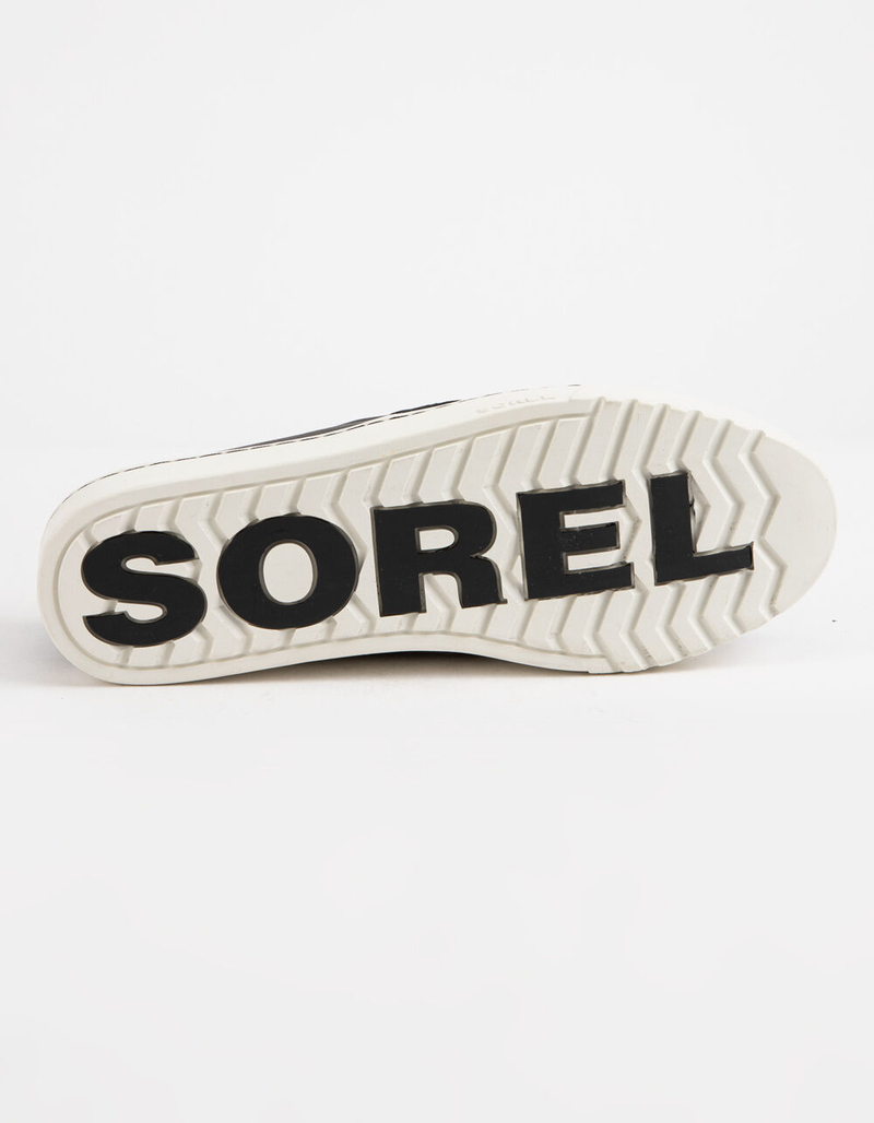 SOREL Campsneak Black Womens Slip-On Shoes image number 5